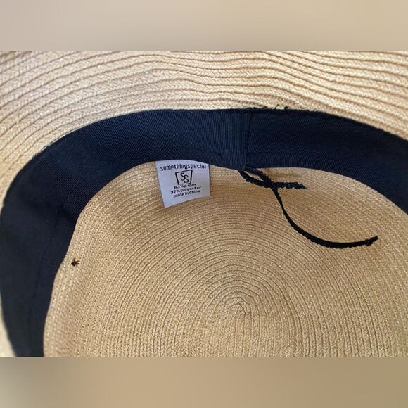 Something Special Straw and Rhinestone Sun Hat main image 5